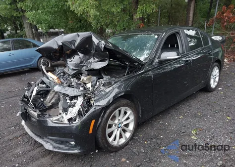 2018 BMW 320 I from USA, damaged, VIN WBA8A9C59JAH14314